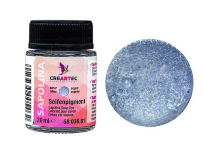 Seifenpigment silber