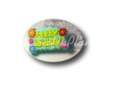 Seifengießform Happy Birthday