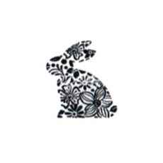Silikonstempel Osterhase gross 2