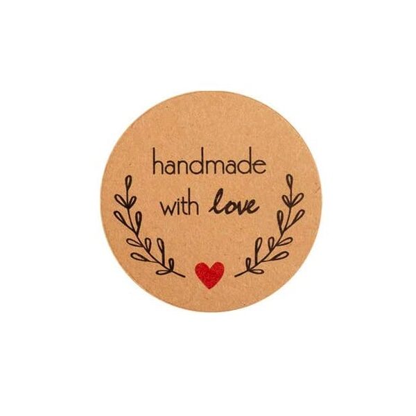 SK-Etiketten Handmade with Love