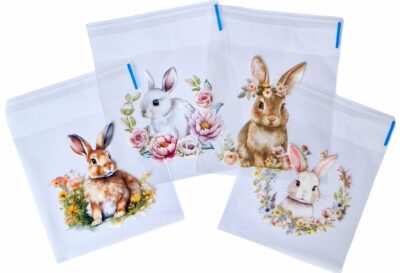 Selbstklebende Tüte Osterhase